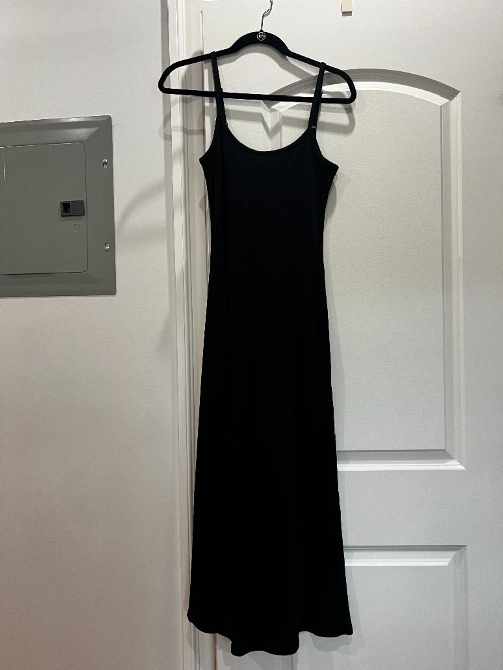 A New Day Ribbed Maxi | S | Black
